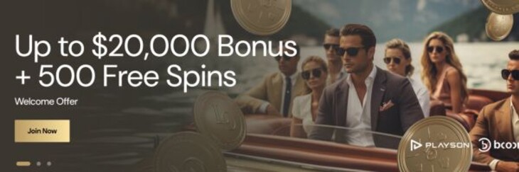 Lucky Ones Casino bonus banner